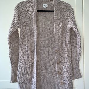 American eagle brown cardigan